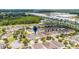 Aerial view of home location in community at 7617 Brookhurst Ln, Kissimmee, FL 34747