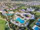 Large community water park with pools at 7617 Brookhurst Ln, Kissimmee, FL 34747
