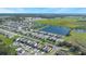 Aerial view showing home location in a residential community at 2195 Bluebird Pl, St Cloud, FL 34771