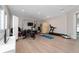 Home gym with Peloton bike, treadmill, and infrared sauna at 5126 Fairway Oaks Dr, Windermere, FL 34786
