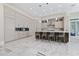Spacious kitchen with a large island, stainless steel appliances and white cabinets at 5126 Fairway Oaks Dr, Windermere, FL 34786