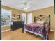 Bedroom with a queen-size bed and dresser at 3105 Pastures Rd, Kissimmee, FL 34746