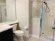 Bathroom with shower, toilet and vanity at 2181 Cypress Bay Blvd, Kissimmee, FL 34743