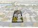 Aerial view of a two story house with a yard at 3425 Halsway Dr, Orlando, FL 32824