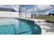 Refreshing pool with tiled spa and water features at 3011 Bransbury Ct, Kissimmee, FL 34747