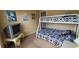 Bedroom with bunk beds and a television at 3011 Bransbury Ct, Kissimmee, FL 34747