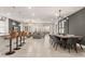 Open concept dining area with large table and kitchen views at 3525 Lavender Dr, Davenport, FL 33897