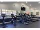 Modern fitness center with cardio and weight training equipment at 2210 Grand Cayman Ct # 1722, Kissimmee, FL 34741