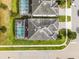 Bird's-eye view of the property, showcasing its location and features at 9099 Hazard St, Davenport, FL 33896