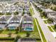 Aerial view showing the house and neighborhood at 9099 Hazard St, Davenport, FL 33896