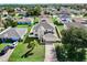 Aerial view of house, yard, and neighborhood at 1746 Pompano Dr, Poinciana, FL 34759