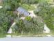 Aerial view of house with circular driveway at 6365 Whip O Will E Ln, St Cloud, FL 34771