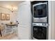 Convenient laundry closet with stacked washer and dryer at 901 Charo Pkwy # 721, Davenport, FL 33897