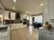 Bright and spacious kitchen with ample counter space and island at 2321 Hinsdale Dr, Kissimmee, FL 34741