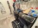 Convenient laundry room with washer, dryer, and ample storage at 5652 Arborvista Dr, Saint Cloud, FL 34771