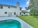 Home with a circular pool and large backyard at 4155 Quail Wood Dr, St Cloud, FL 34772