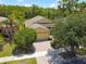 Aerial view of house and surrounding area at 196 Ventana Dr, Poinciana, FL 34759