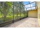 Screened patio with paver floor at 196 Ventana Dr, Poinciana, FL 34759