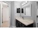 Bathroom with a vanity and mirror at 2090 Big Buck Dr, St Cloud, FL 34772