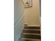 Carpeted staircase leading to the upper level of the home at 13155 Kegan St, Windermere, FL 34786