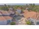 Aerial view of community clubhouse with courtyard at 14036 Fairway Island Dr # 1515, Orlando, FL 32837