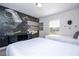 Star Wars themed bedroom with twin beds and wall art at 4845 Romeo Cir, Kissimmee, FL 34746