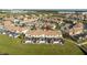 Aerial view showcasing townhome location in community at 4845 Romeo Cir, Kissimmee, FL 34746