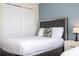 Bedroom with two twin beds and a closet at 4845 Romeo Cir, Kissimmee, FL 34746