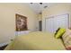 Light and airy bedroom with a double door closet at 1542 Sun Meadow Dr, Orlando, FL 32824