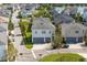 Aerial view of a house with a two-car garage at 13010 Stoddart Ave, Orlando, FL 32827