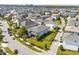Aerial view of a house and surrounding neighborhood at 13010 Stoddart Ave, Orlando, FL 32827