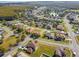 Aerial view of neighborhood showing community layout at 3381 Marshfield Preserve Way, Kissimmee, FL 34746