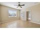 Spacious bedroom with ceiling fan and tile floor at 3381 Marshfield Preserve Way, Kissimmee, FL 34746