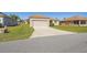 One car garage with a screened-in patio at 3381 Marshfield Preserve Way, Kissimmee, FL 34746