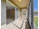 Spacious screened patio with backyard access at 3381 Marshfield Preserve Way, Kissimmee, FL 34746