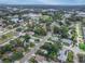 Aerial view showing home's location near Lake Jesup and US 17 at 673 E Church Ave, Longwood, FL 32750