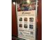 Concierge information board with details of amenities at 6402 Parc Corniche Dr # 5208, Orlando, FL 32821