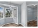 Bright dining area with a bay window and built-in shelving at 3570 Manor Loop, Lakeland, FL 33810