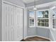 Dining area with bay window, offering natural light and built-in storage at 3570 Manor Loop, Lakeland, FL 33810
