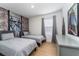 Star Wars themed bedroom with twin beds and grey accents at 4683 Terrasonesta Dr, Davenport, FL 33837