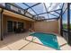 Private pool and patio with seating area at 4683 Terrasonesta Dr, Davenport, FL 33837