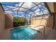 Relaxing screened pool area, perfect for outdoor enjoyment at 4683 Terrasonesta Dr, Davenport, FL 33837