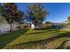 Large backyard with shed and plenty of yard space at 1402 Westminster Way, Kissimmee, FL 34744