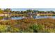 Serene lakefront view with a pier and tranquil natural landscape at 1402 Westminster Way, Kissimmee, FL 34744
