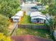 Two houses and a shed viewed from above at 1015 Ohio Ave, Saint Cloud, FL 34769