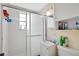 Bathroom with shower, vanity, and toilet at 1015 Ohio Ave, Saint Cloud, FL 34769