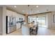 Modern kitchen with stainless steel appliances and island at 4227 Sawtooth Ct, Tavares, FL 32778