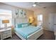 Spacious bedroom with en-suite bathroom access at 2505 Dharma Cir, Kissimmee, FL 34746