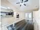 Dining area with access to the kitchen and patio at 119 Talavera Ln, Kissimmee, FL 34758