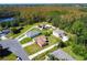 Aerial view of neighborhood showing multiple houses at 119 Talavera Ln, Kissimmee, FL 34758
